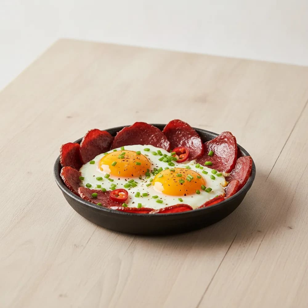 Pastırmalı Yumurta
